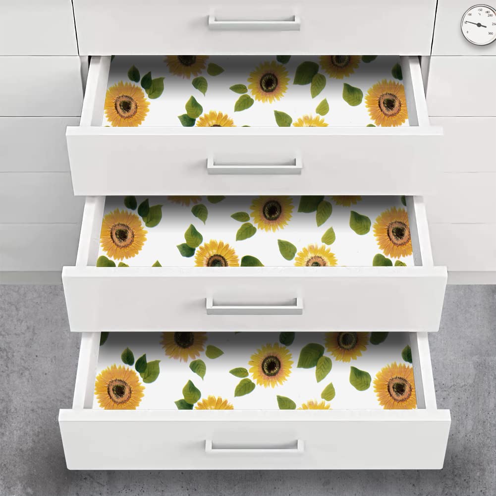 Y115 Sunflower Peel and Stick Wallpaper - 17.7