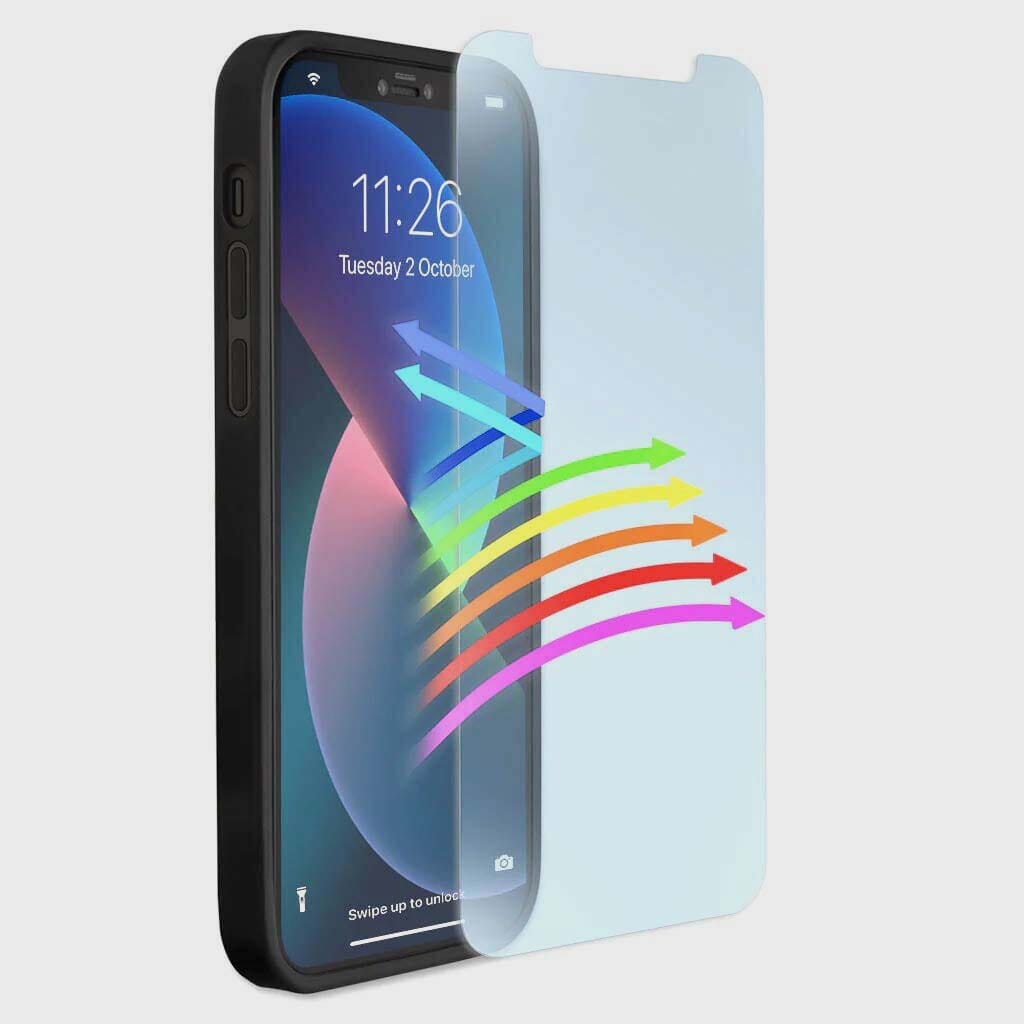 iPhone 13 Pro Screen Protector - Anti Blue Light, HD Clear, Tempered Glass - Perfect for Eye Protection During Work, Gaming & Night Use