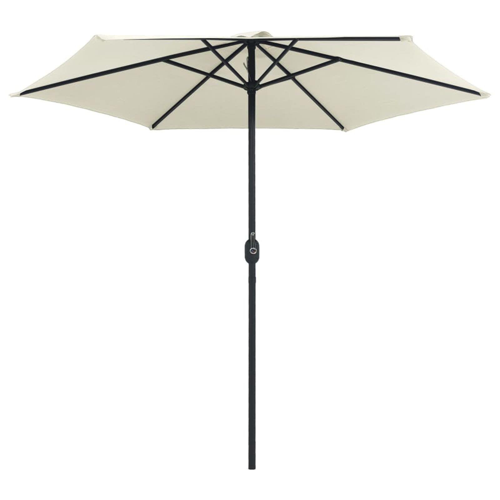 Windproof Outdoor Patio Umbrellas - Large Rectangular Shade Umbrella for Backyard, Garden, Deck & Picnic | Heavy Duty Portable Table Umbrella for Patio, Poolside & Outdoor Dining
