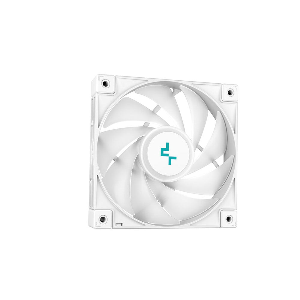 DeepCool LS520 WH Premium Liquid CPU Cooler - High Performance AIO Water Cooling System for Gaming PCs & Workstations - Perfect for Overclocking & Silent Operation