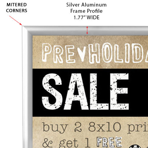30x40 Snap Frame Poster Sign Frame - 1.77
