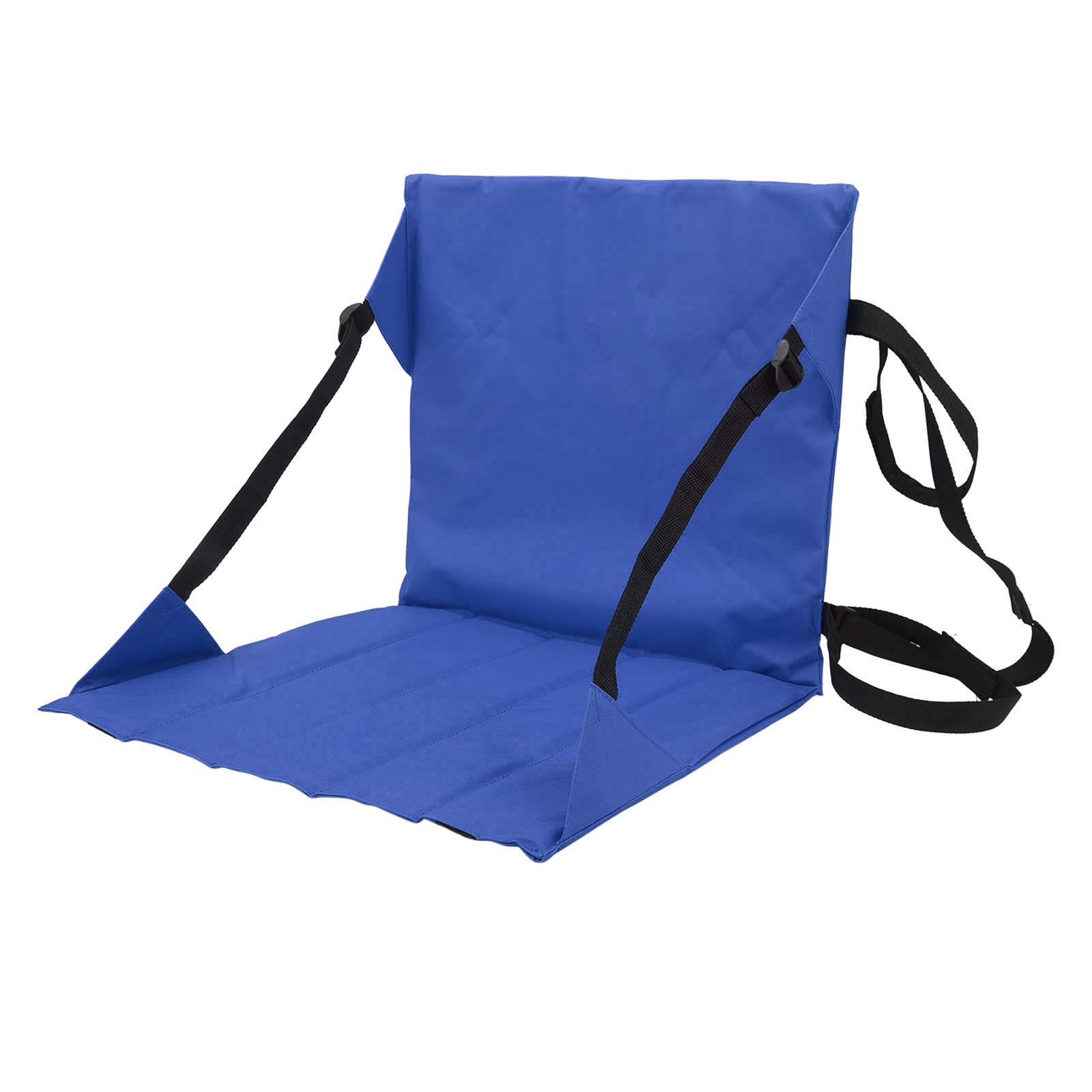 VGEBY Portable Folding Stadium Seat - Lightweight Oxford Cloth Bleacher Chair with Cushion for Outdoor Events, Camping, Picnics & Sports Games | Comfortable Seating Solution for Baseball, Football, Concerts & Tailgating