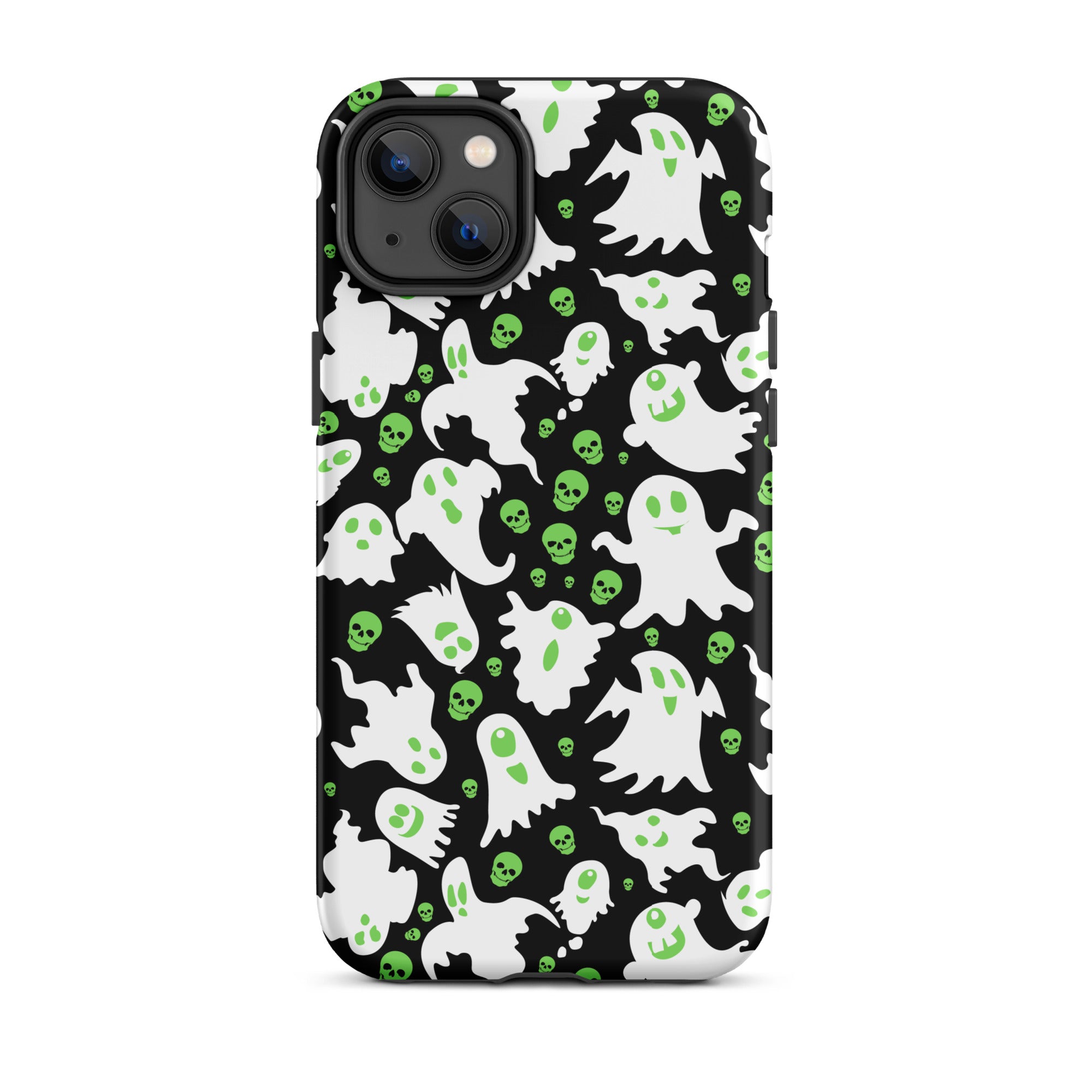 Premium Spooky Specter iPhone Case - Durable & Stylish Ghost Design for iPhone 14/13/12/11 Pro Max - Perfect for Halloween, Cosplay & Themed Parties