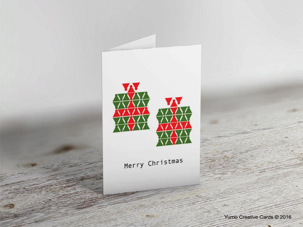 Christmas Gift Box Badminton Greeting Card - Holiday Greeting Cards for Badminton Lovers | Perfect for Christmas Gifts, Birthday Wishes & Sports Enthusiasts