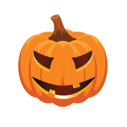 Halloween Jack O' Lantern Pumpkin Decals - Waterproof Vinyl Stickers for Windows, Walls, Laptops - Perfect for Fall Decor, Party Supplies & Spooky Home Decorations