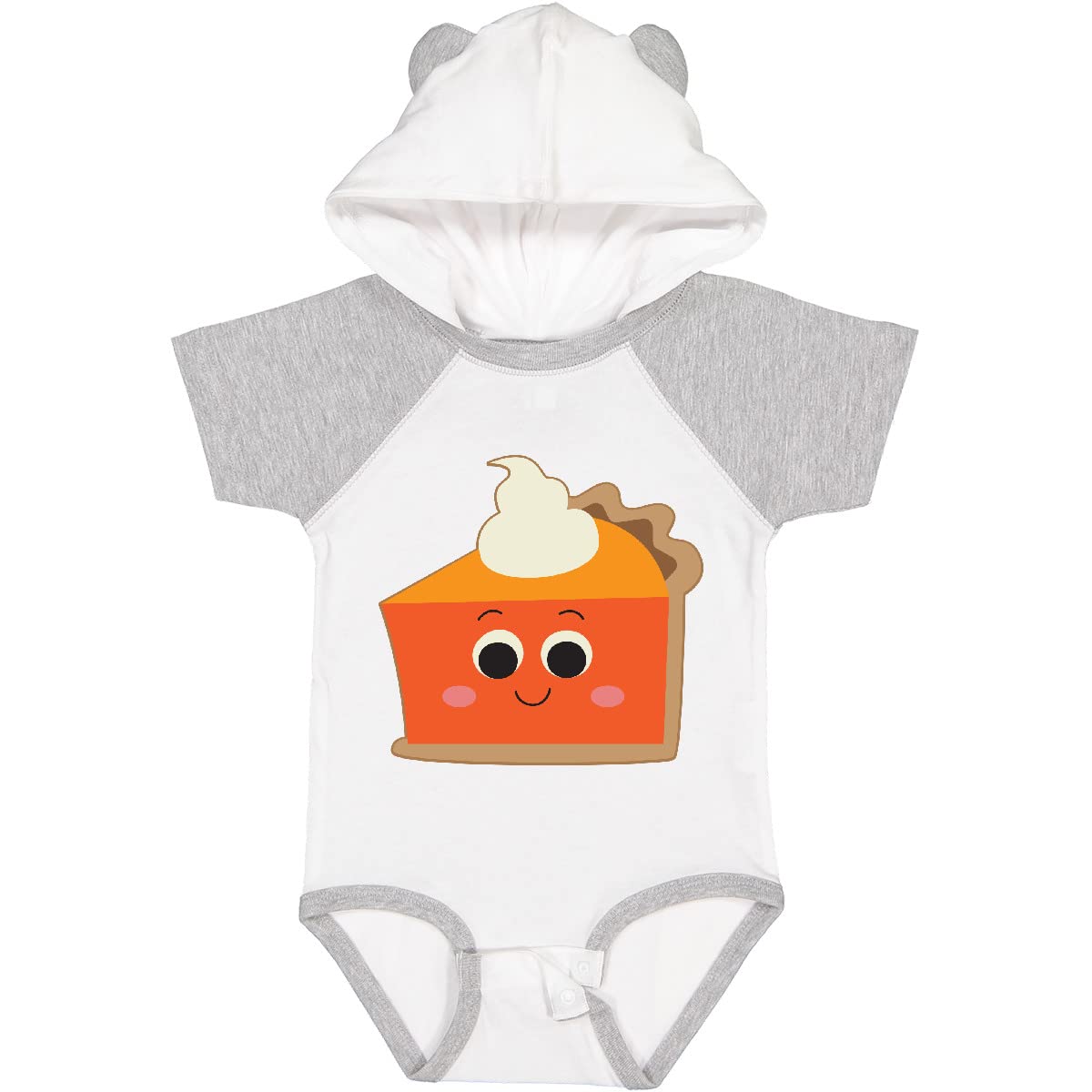 Inktastic Thanksgiving Pumpkin Pie Cute Baby Bodysuit - Adorable Holiday Outfit for Infants & Toddlers - Perfect for Family Gatherings & Photo Shoots