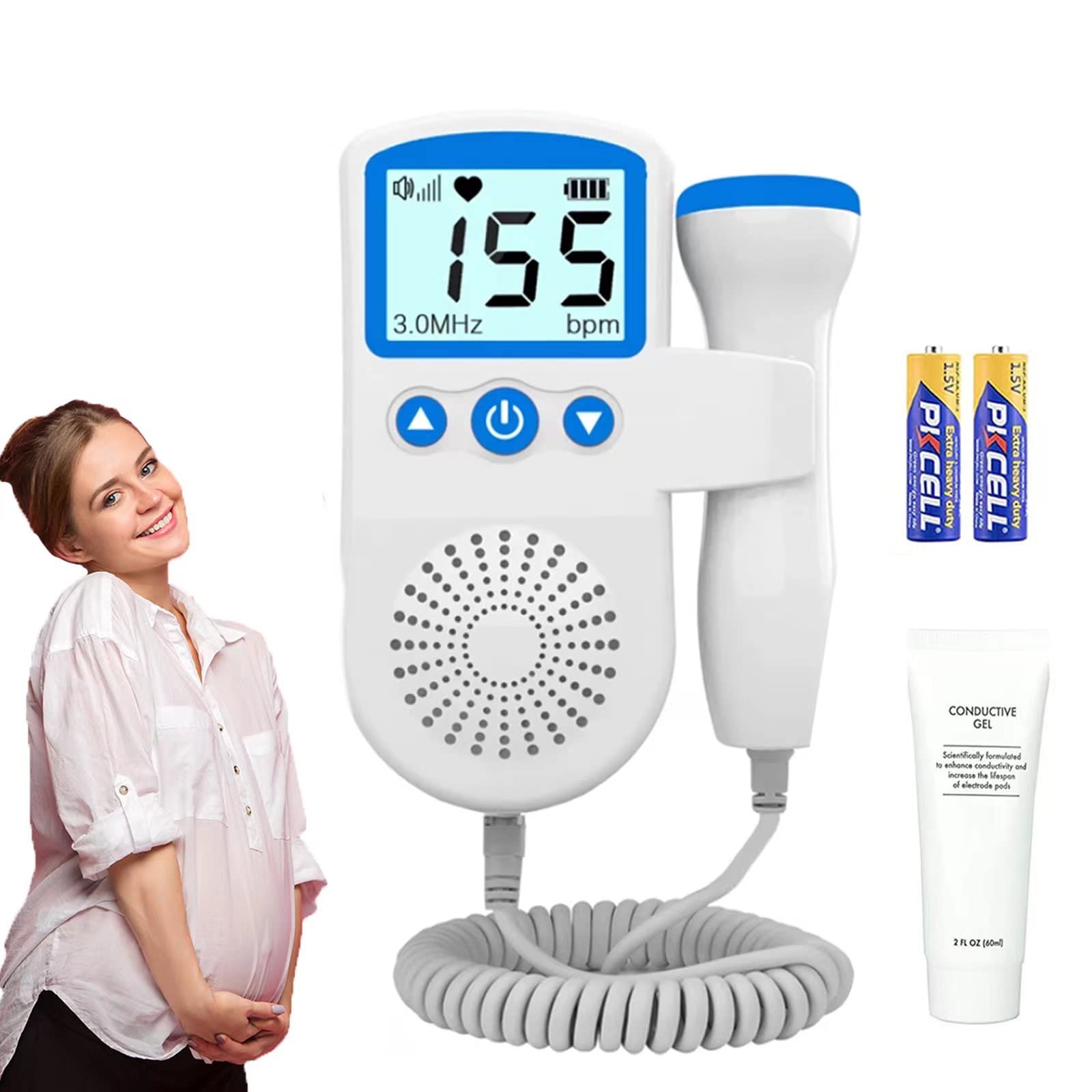 Pregnancy Doppler Fetal Heartbeat Monitor Bag - Portable Carrying Case for Baby Heartbeat Doppler Accessories - Perfect for Home Use, Doctor Visits & Baby Showers