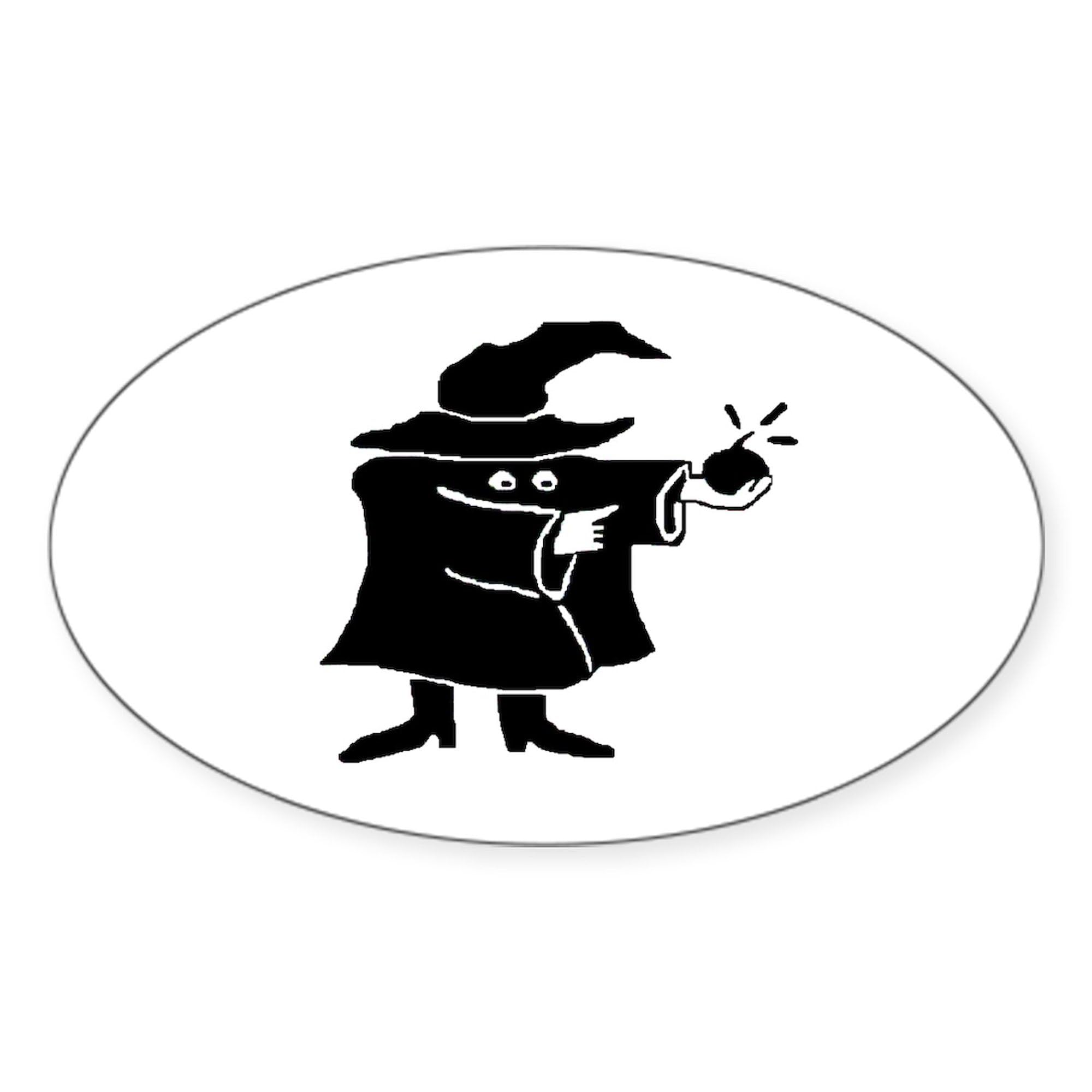 EOD Oval Car Bumper Sticker - Durable Vinyl Decal for Vehicles & Laptops