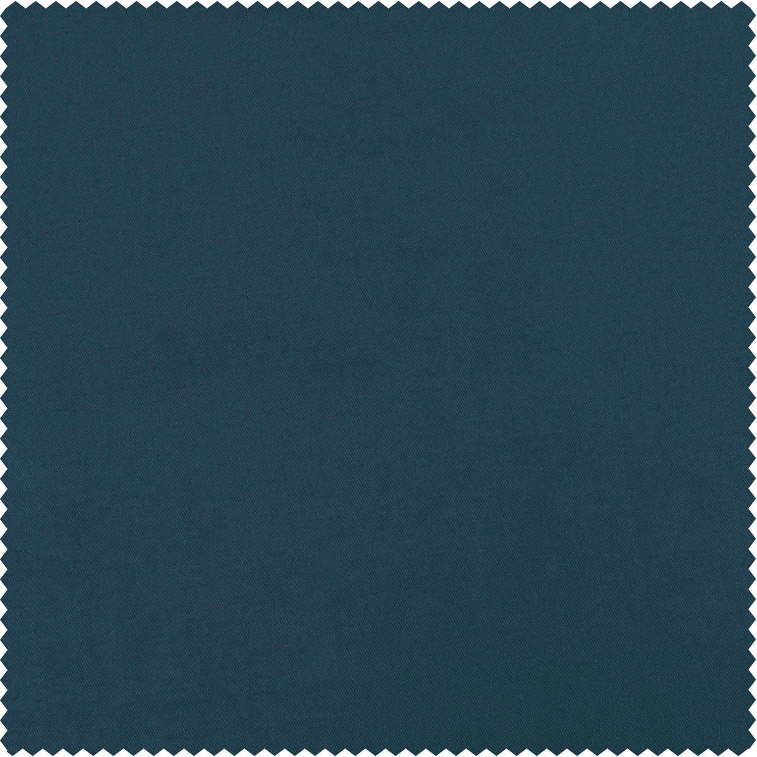 Premium Navy Blue Cotton Roman Shade - Classic Polo Style Window Treatment for Living Room & Bedroom - Blackout & Light Filtering Options