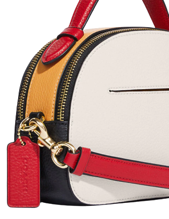 Coach Disney Mickey Mouse X Keith Haring Serena Satchel Crossbody Bag - Stylish Designer Handbag for Women, Perfect for Work, Travel & Everyday Use