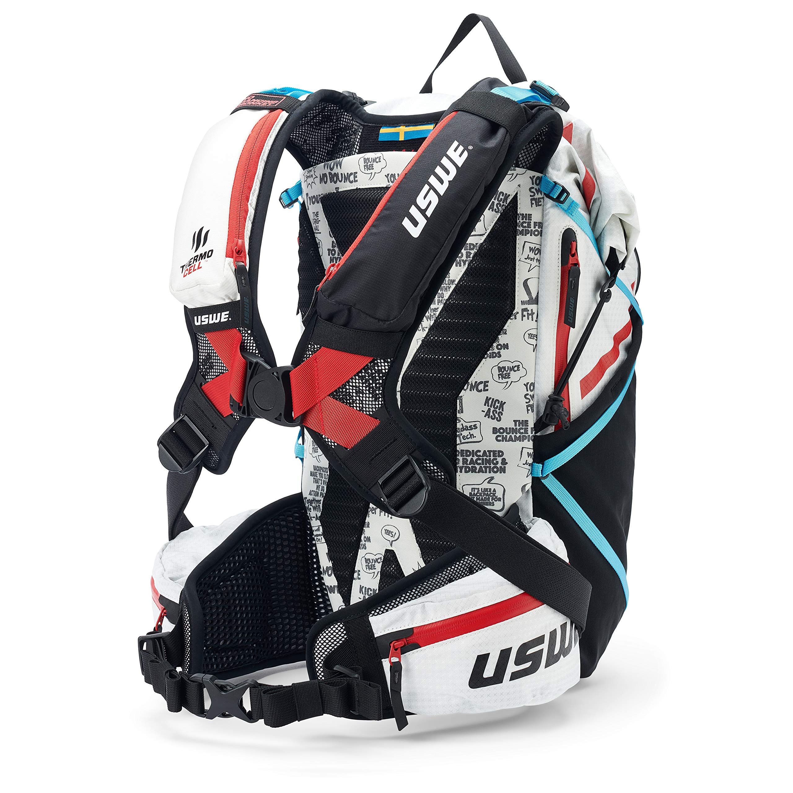 USWE Hajker Waterproof Hiking Backpack - Lightweight Roll Top Adventure Daypack for Men & Women - Perfect for Trekking, Camping & Outdoor Travel
