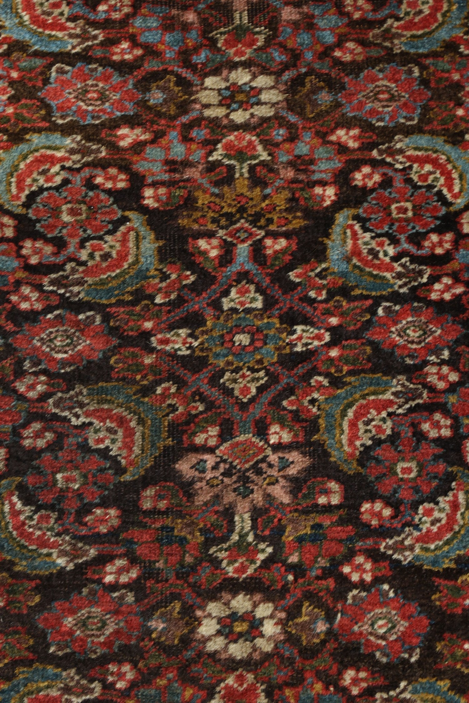 Handwoven Antique Bijar Tribal Rug - Authentic Persian Carpet J68077 for Living Room, Bedroom & Home Decor