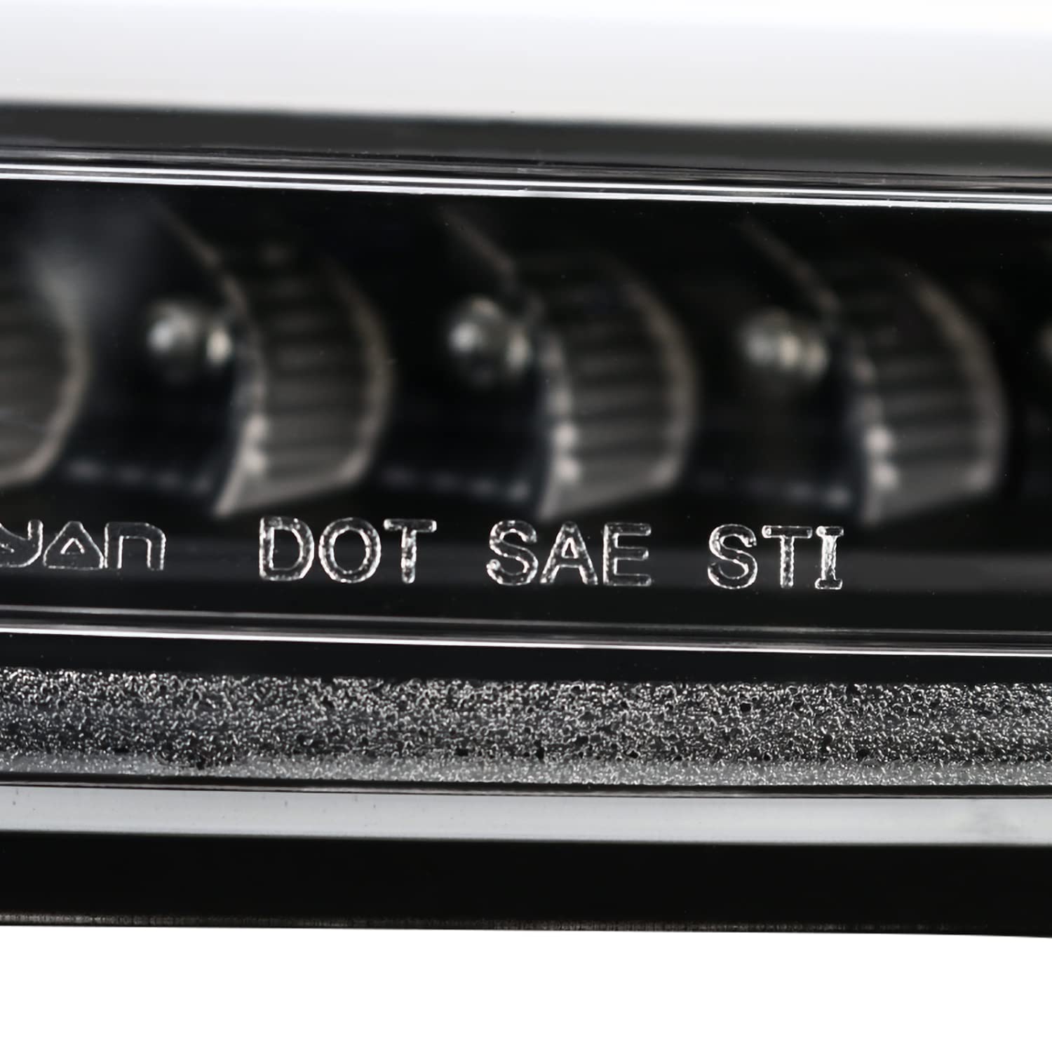 Spec-D Tuning Black LED Bar Tail Lights for 2015-2017 VW Golf GTI - Left & Right Pair Assembly - Enhanced Night Visibility & Style Upgrade for Street & Performance Driving
