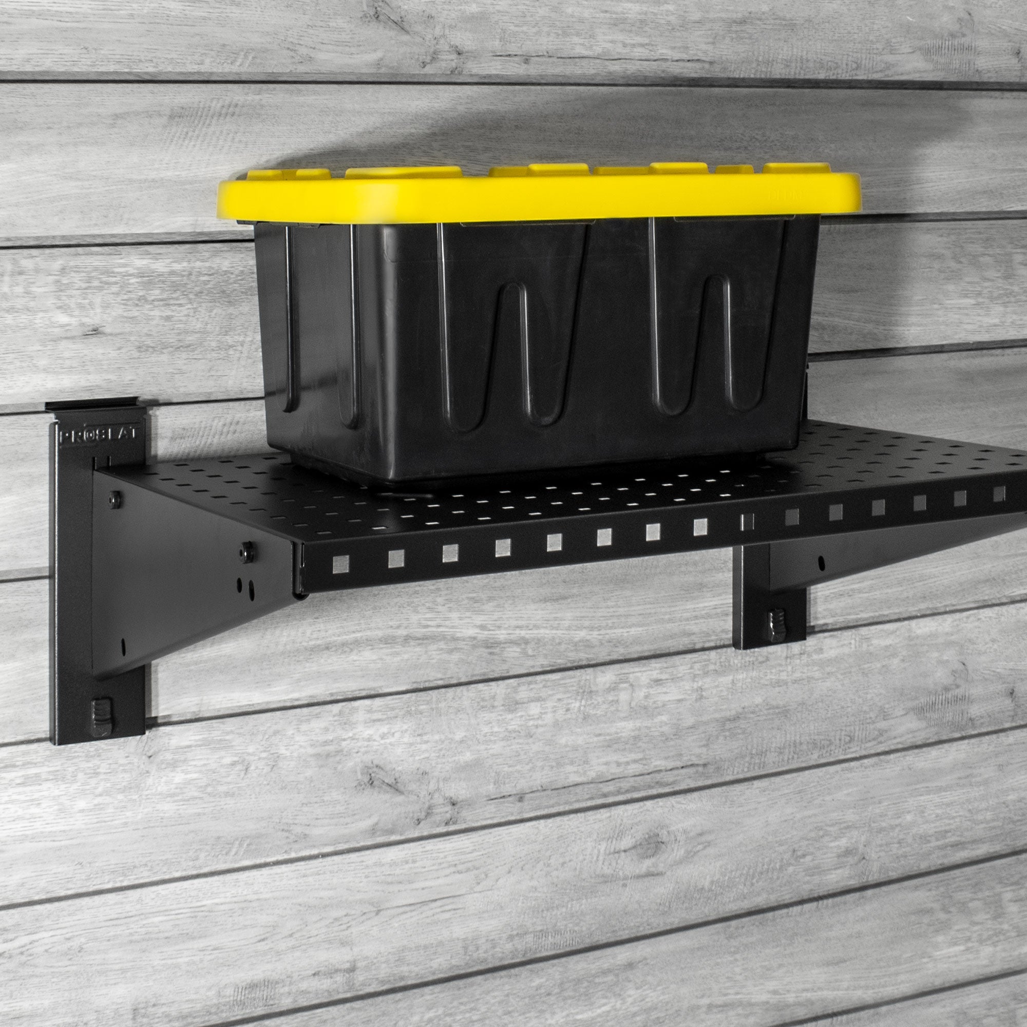 Heavy Duty 24-Inch Metal Shelf - Industrial Strength Steel Storage Rack for Garage, Warehouse & Home Organization - Perfect for Storing Tools, Supplies & Heavy Items