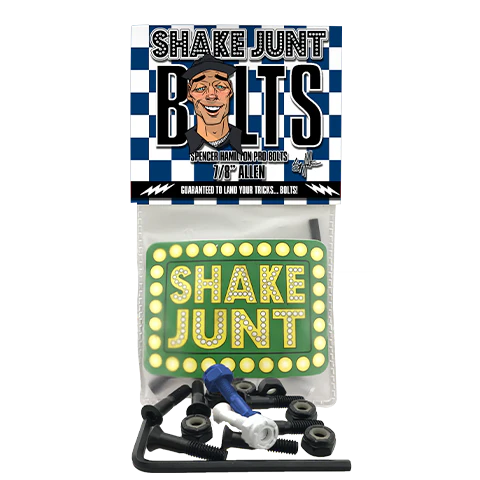 Shake Junt Spencer Hamilton Signature Pro Hardware 7/8 Allen Skateboard Truck - Durable & Lightweight for Street & Park Skateboarding