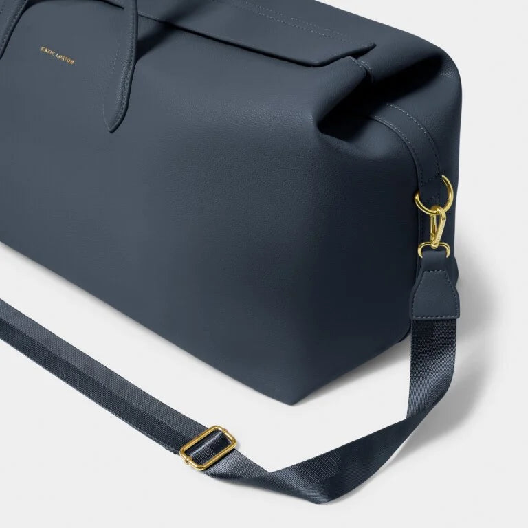 Katie Loxton Henley Weekend Bag - Slate Blue Travel Tote for Women | Stylish Carry-On Luggage for Beach, Gym & Overnight Trips