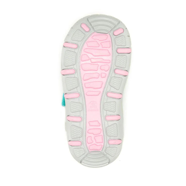 Kamik Teal Camden Waterproof Kids Sneakers - Comfortable & Durable for Outdoor Play, School & Daily Wear