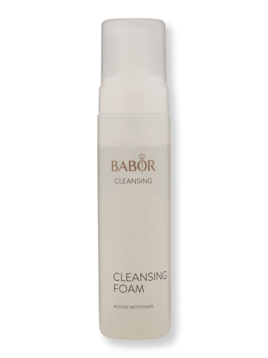 Babor Cleansing Foam 200ml - Gentle Facial Cleanser for All Skin Types | Deep Cleansing & Hydrating | Perfect for Daily Skincare Routine & Travel
