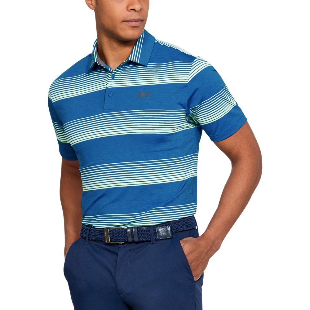Under Armour Men's Playoff Golf Polo Shirt - Moisture-Wicking, Breathable & UV Protection - Perfect for Golf, Casual Wear & Outdoor Activities