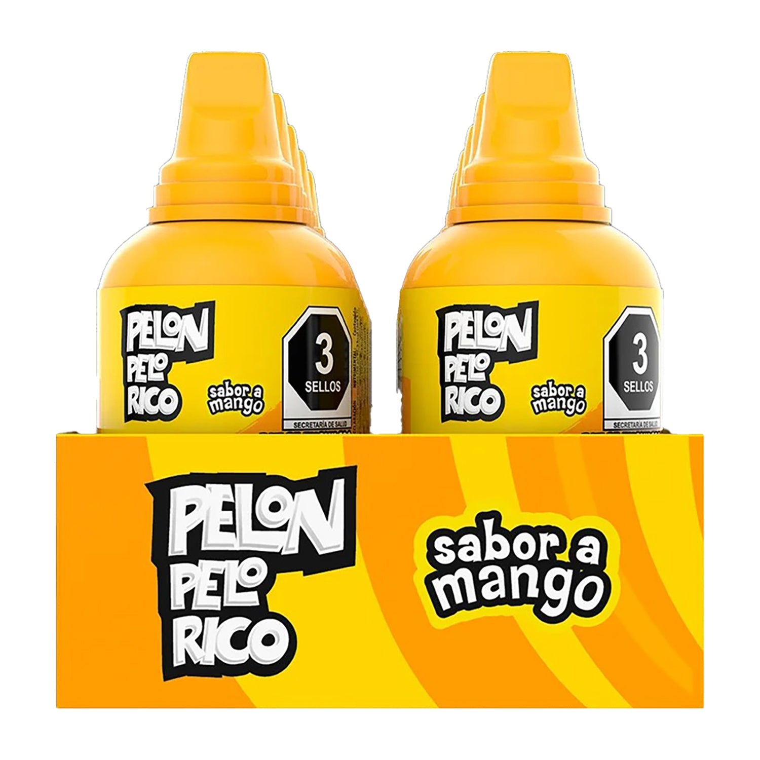 Lorena Pelon Mango Display | 12ct Box | Perfect for Candy Buffets, Party Favors & Mexican Snack Displays