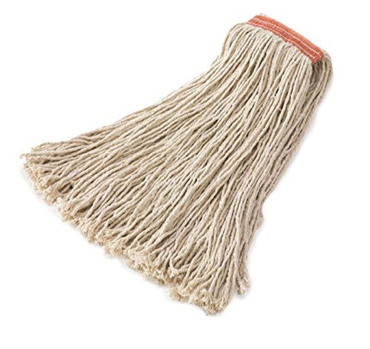 Rubbermaid Commercial Premium Microfiber Mop - 12-Pack, 24 oz - Heavy-Duty Cleaning for Restaurants, Hospitals & Schools