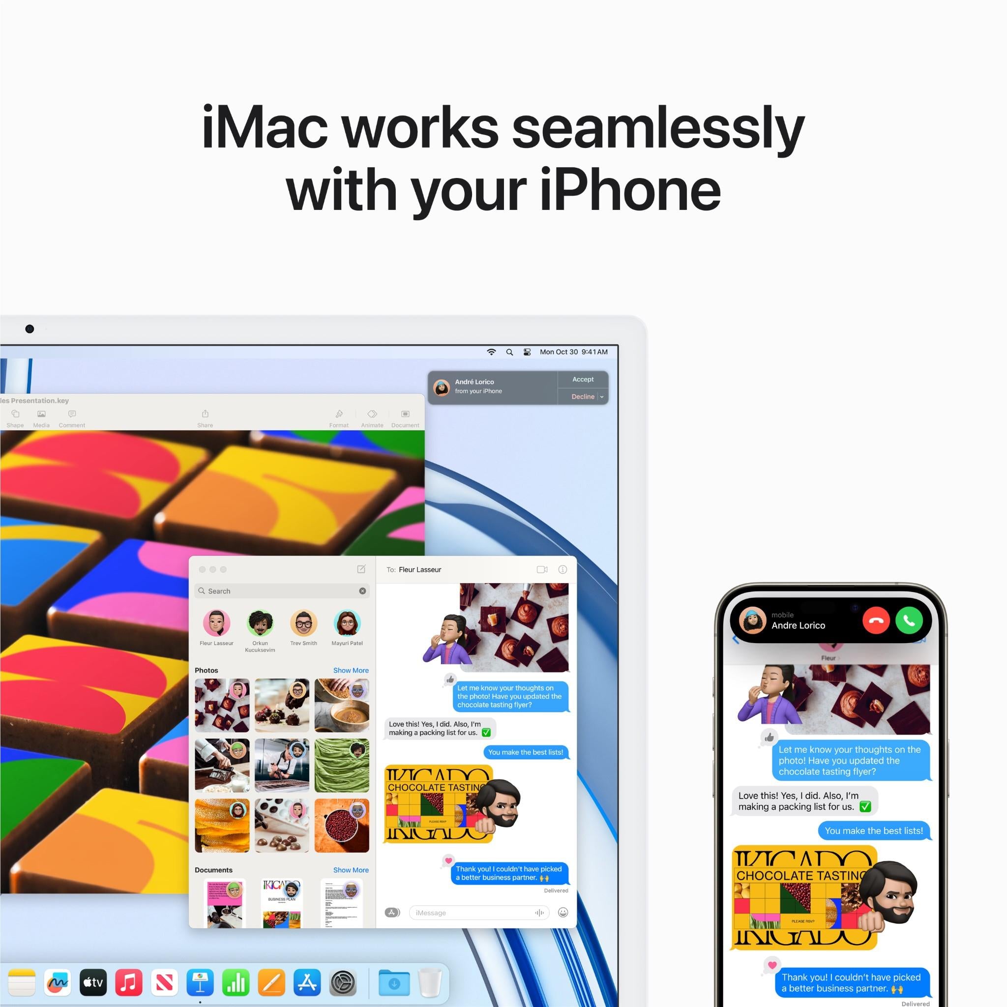 Apple iMac 24-inch with Retina 4.5K Display, M3 Chip 10-Core GPU, 512GB SSD (Blue) - 2023 Model | All-in-One Desktop Computer for Home Office, Graphic Design & Video Editing