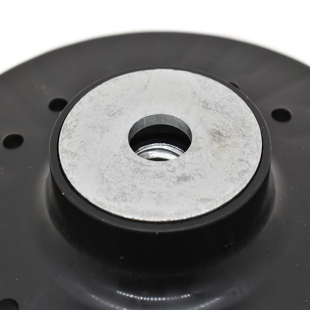 BP60 6-Inch Angle Grinder Backing Pad for Resin Fiber Discs - 5/8 Inch-11 Locking Nut - Perfect for Metal Grinding, Sanding & Polishing - Ideal for DIY, Construction & Automotive Projects