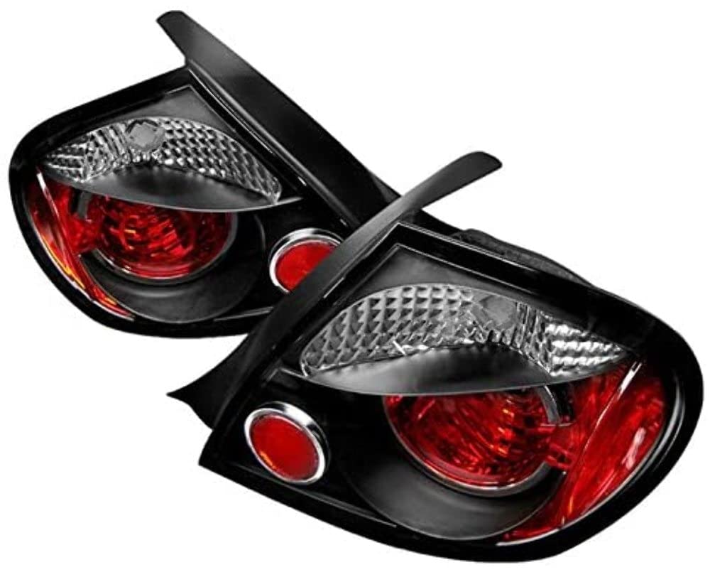 Spyder Auto 5002457 Euro Style LED Tail Lights - Black/Clear Smoke Lens - Compatible with [Vehicle Model] - Enhance Style & Safety for Night Driving