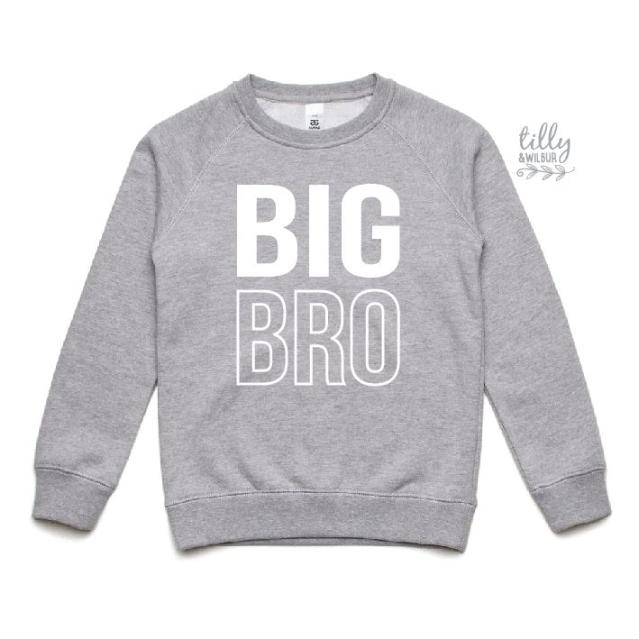 Big Brother Jumper - Trendy Oversized Sweater for Men & Women | Cozy Winter Pullover | Perfect for Casual Outfits, Family Gatherings & Holiday Photos