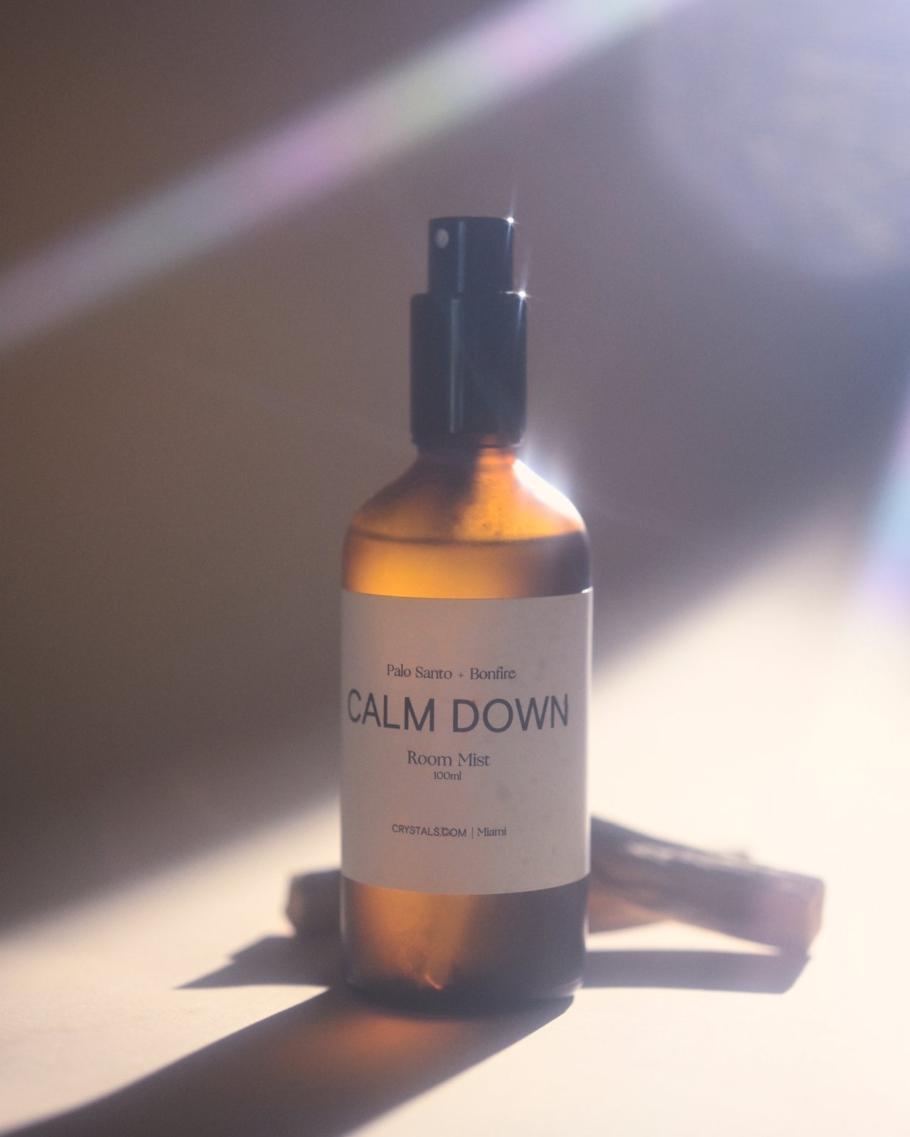Calm Down Duo - Relaxing Lavender Scented Candle & Aromatherapy Room Mist Set for Stress Relief, Home Spa, Yoga, and Meditation