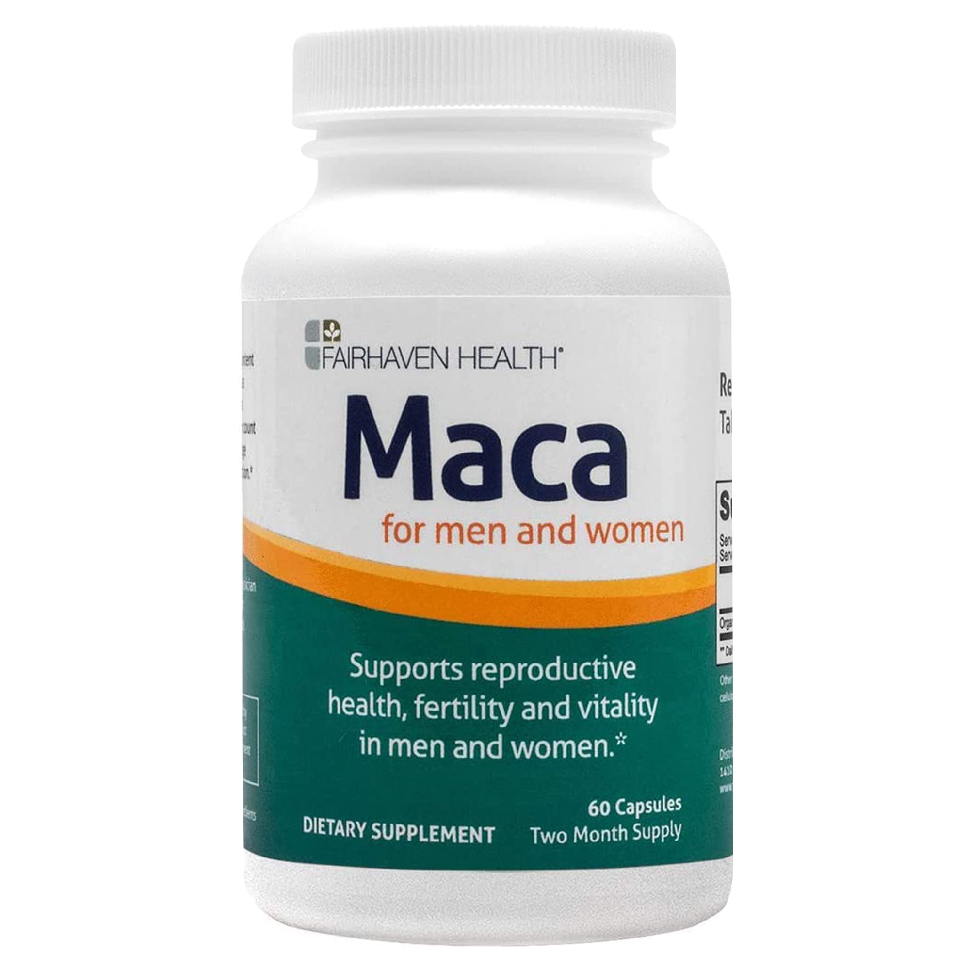 Organic Maca Root Powder Capsules for Men & Women - 500mg Fertility Supplement for Male & Female Reproduction - Vegetarian Yellow Maca (60 Pills, 2 Month Supply) - Boost Energy & Libido for Couples Trying to Conceive