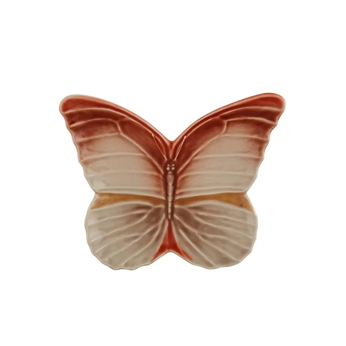 Bordallo Pinheiro Cloudy Butterflies Bread & Butter Plate - Elegant Dinnerware Set by Cláudia Schiffer for Tea Parties, Bridal Showers & Home Decor