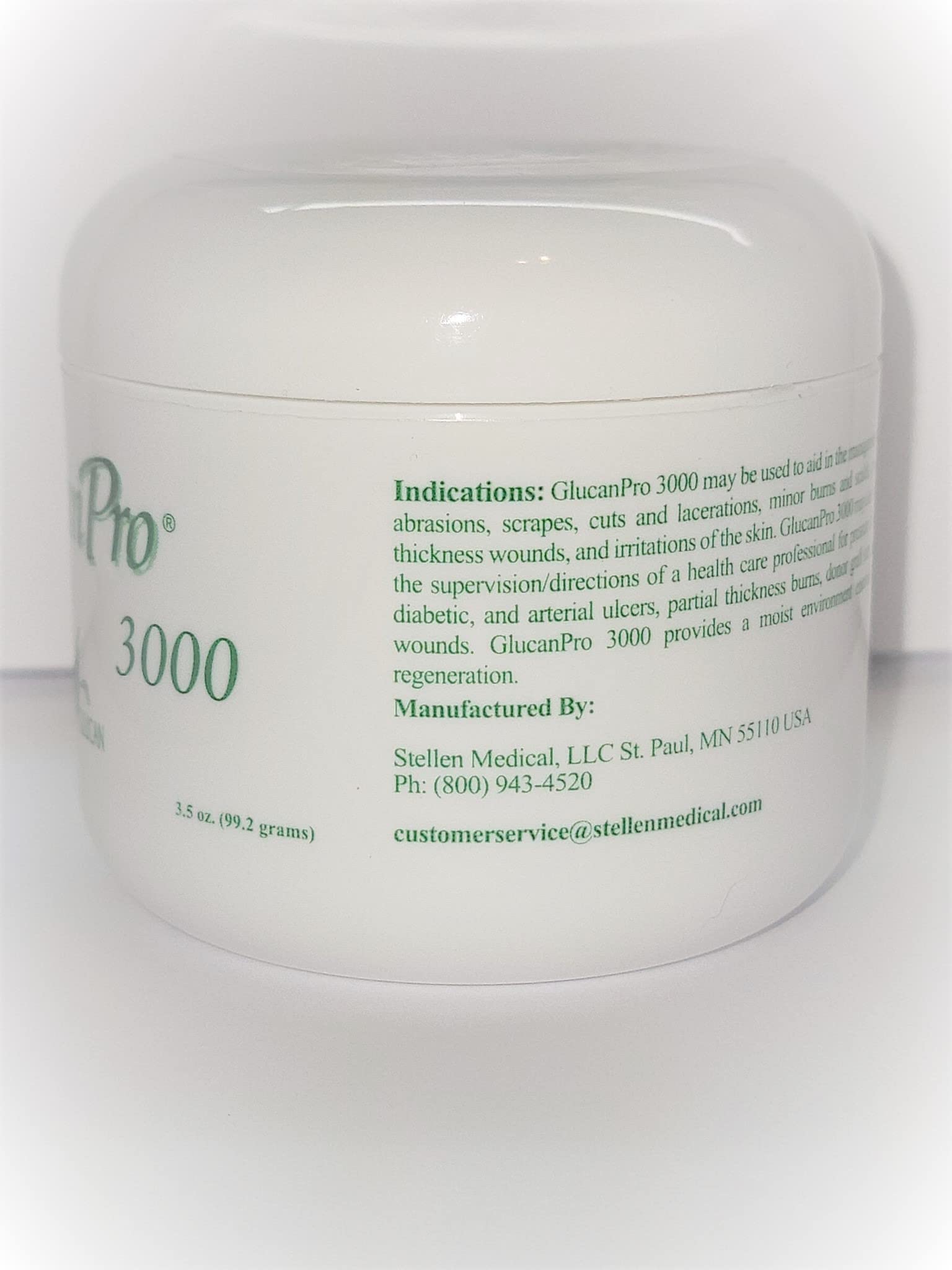 GlucanPro 3000 Oat Beta-Glucan Cream - 3.5 oz (99g) Moisturizing Face & Body Cream | Hydrating Skincare for Dry, Sensitive Skin | Dermatologist Recommended | Perfect for Daily Use & Nighttime Routine