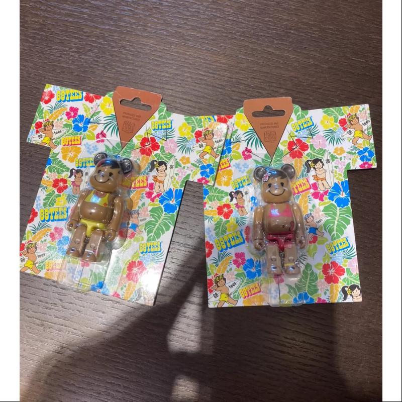 Limited Edition Bearbrick X 88TEES Hawaii Collectible Set - 100% Authentic Medicom Be@rbrick Figure for Display & Investment - Perfect for Anime Fans, Toy Collectors & Home Decor