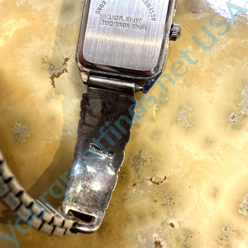 Sterling Silver Turquoise Lapis Lazuli Navajo Watch - Handmade Native American Jewelry for Women - Perfect for Casual Wear, Festivals & Boho Fashion