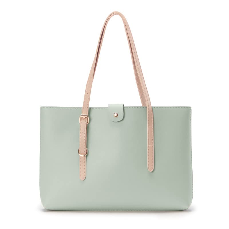Omnpak Vegan Leather Handbags for Women - Stylish Tote Purse with Inner Sleeve | Perfect for Work, Travel & Everyday Use