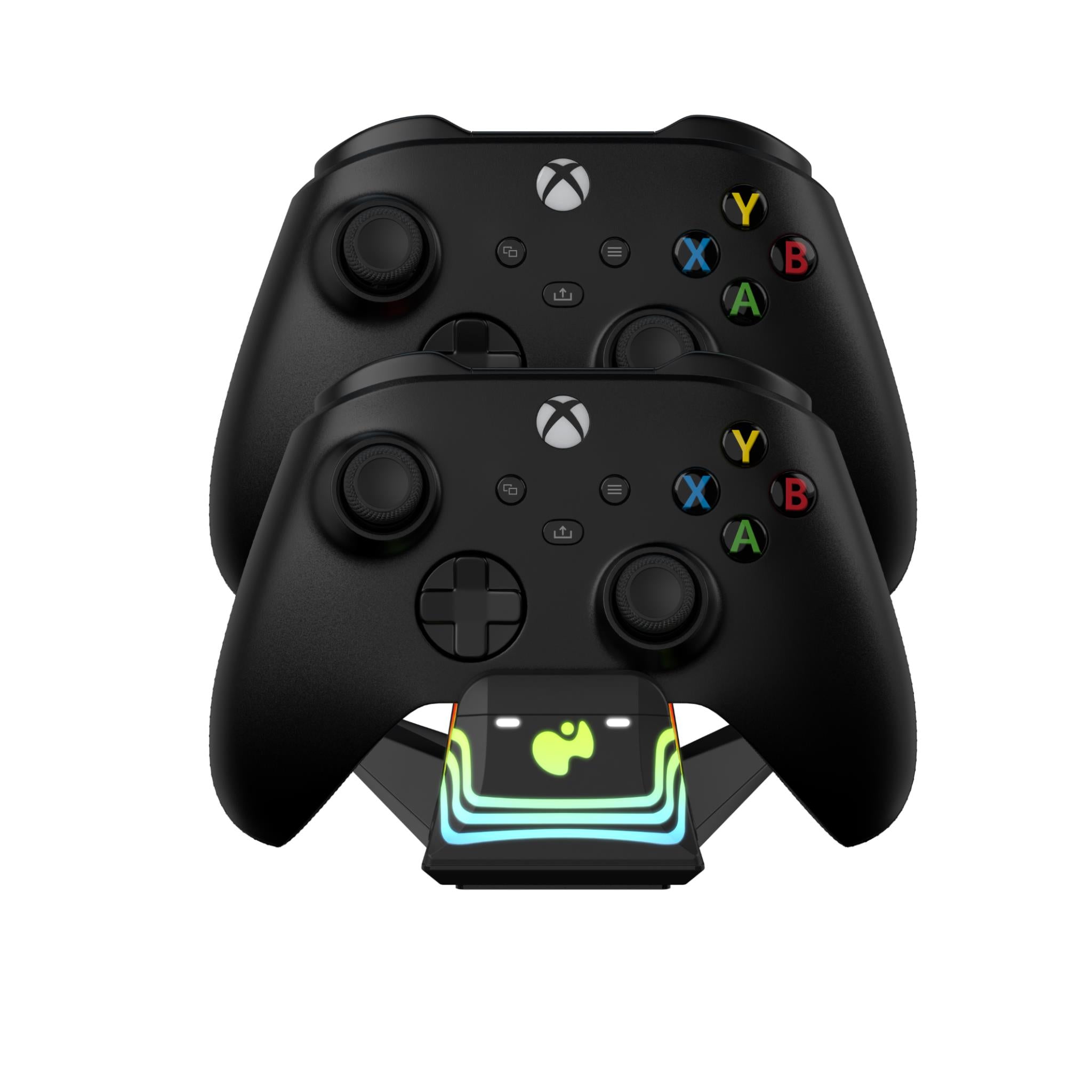Afterglow Wave Dual Charger for Xbox Series X/S - Fast Charging Station with LED Indicators (Black) - Perfect for Gaming Sessions & Multiplayer Setups