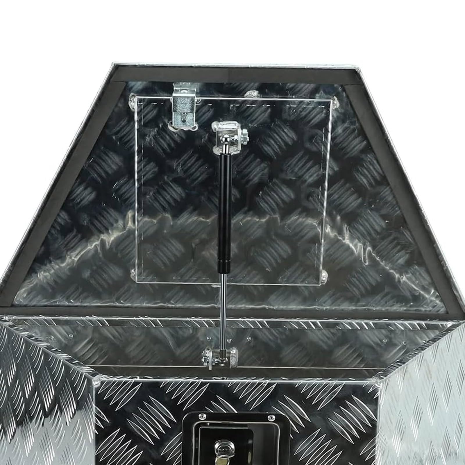 Heavy Duty Aluminum Trailer Tongue Box with Lock & Keys - 29