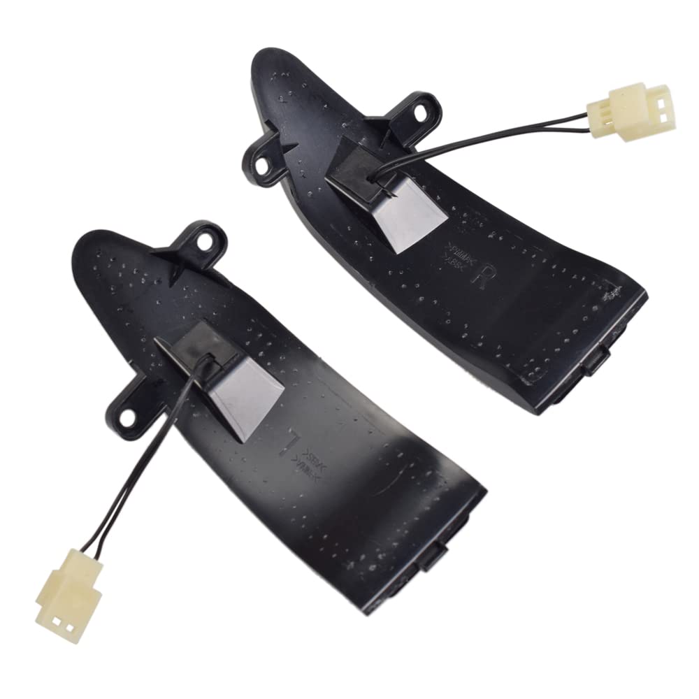 Dynamic LED Sequential Side Mirror Turn Signal Light Blinker for Nissan Altima Teana L33 Sylphy Sentra B17 Tiida Pulsar C13 - Upgrade Your Car's Safety & Style with Bright Sequential Turn Signals for Day & Night Driving