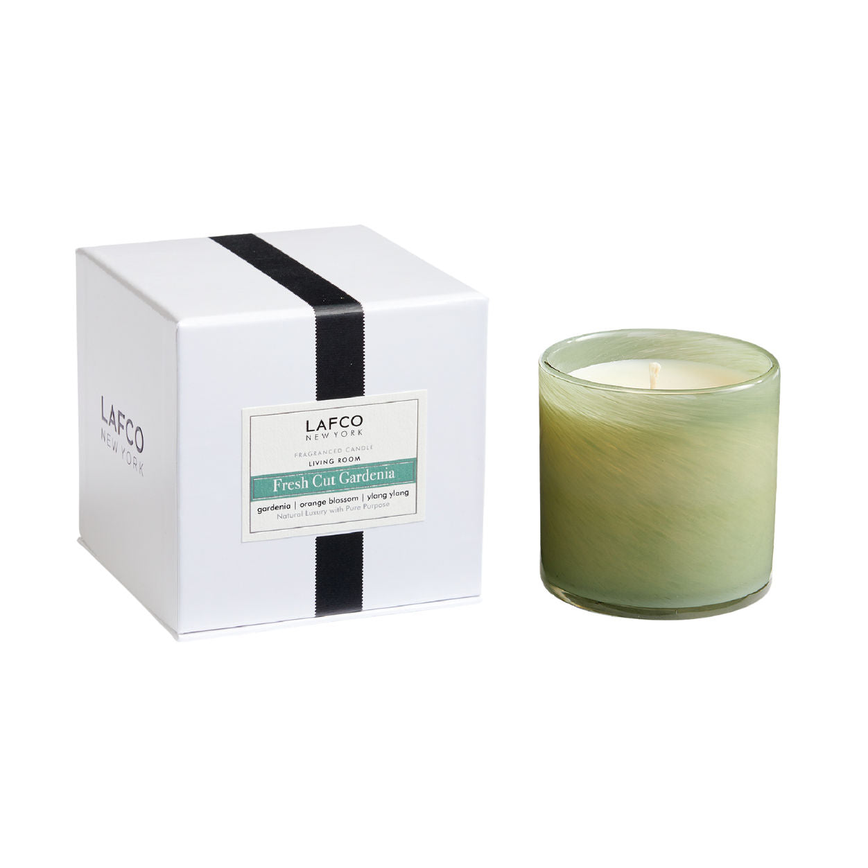 Fresh Cut Gardenia Scented Candle - Long-Lasting Fragrance for Home, Spa & Romantic Ambiance | Perfect for Relaxation, Meditation & Aromatherapy