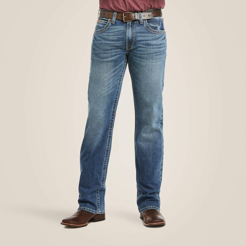 Ariat M5 Stillwell Straight Fit Men's Jeans - Durable & Comfortable Denim for Work, Casual Wear & Outdoor Activities