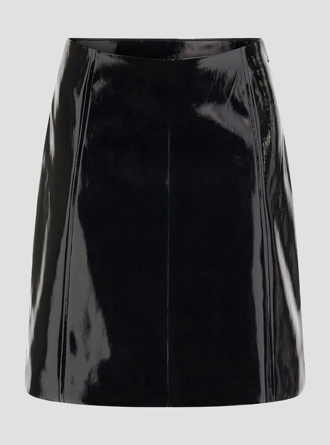 Black Teodolinda Mini Skirt - Women's Stretchy High Waist Short Skirt for Casual Wear, Night Out & Summer Fashion