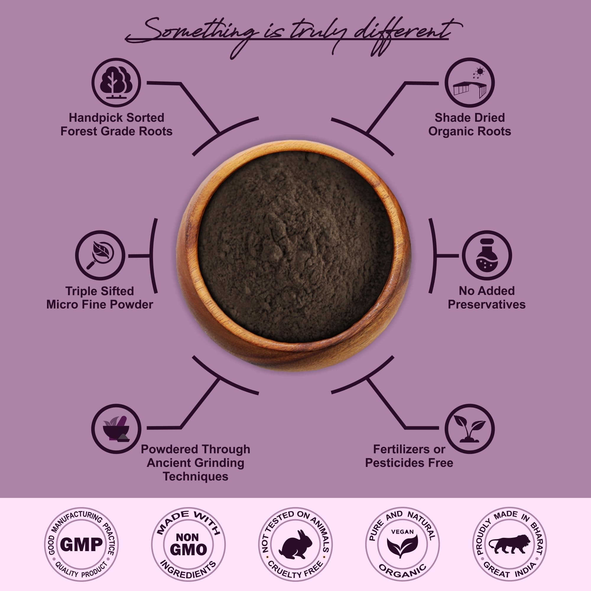 IYUSH Herbal Ayurveda Jatamansi Powder – 400gm | Natural Jatamasi Root Powder for Hair Growth & Scalp Health | Organic Stress Relief & Sleep Aid | Perfect for DIY Hair Masks & Ayurvedic Remedies