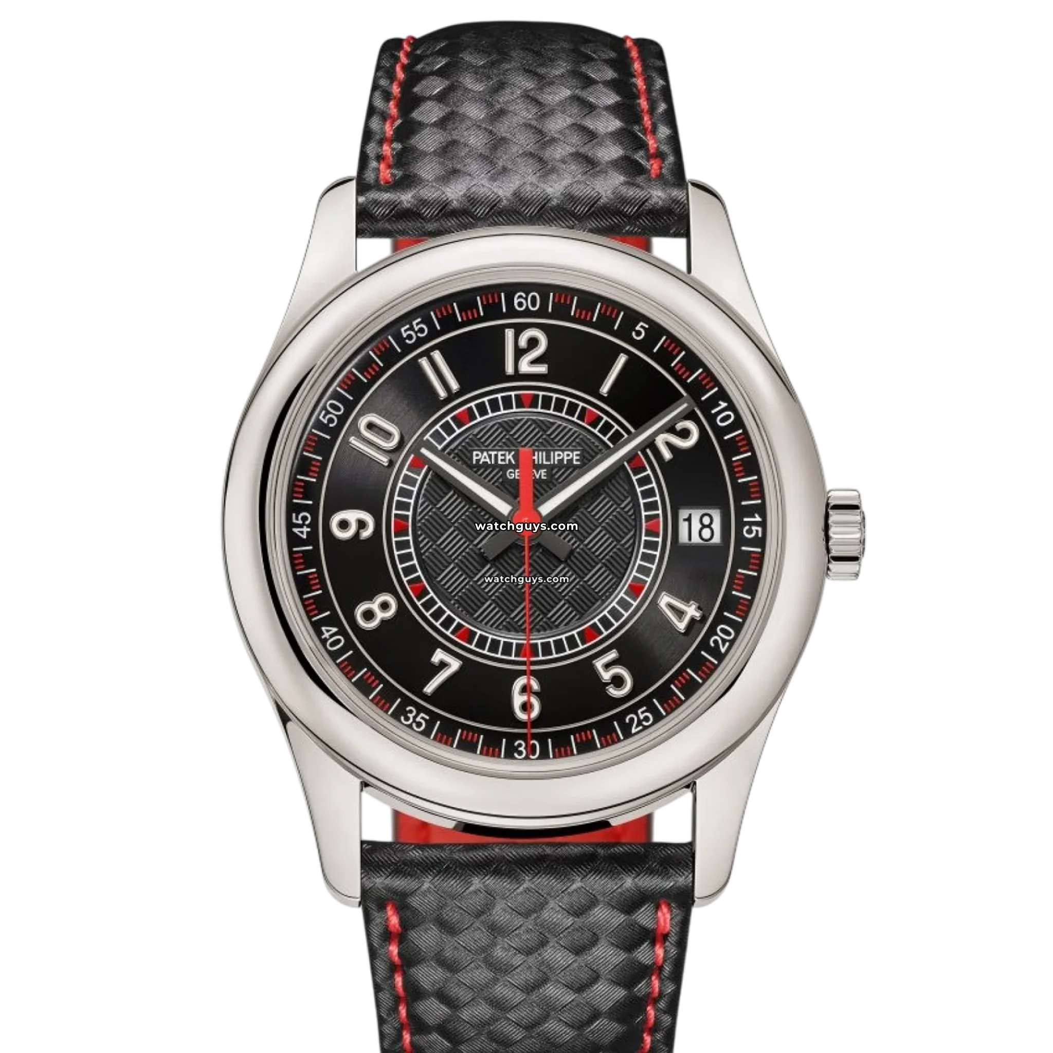 Patek Philippe Calatrava 6007G-010 Luxury Men's Watch - Swiss Automatic Movement, Silver Dial, Leather Strap - Perfect for Business Meetings & Formal Events