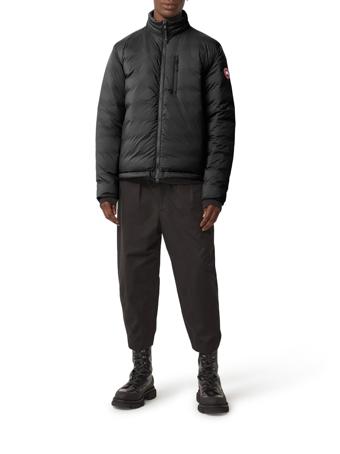 Men's Lodge Down Jacket - Matte Finish Waterproof Winter Coat for Outdoor Activities, Hiking & Camping