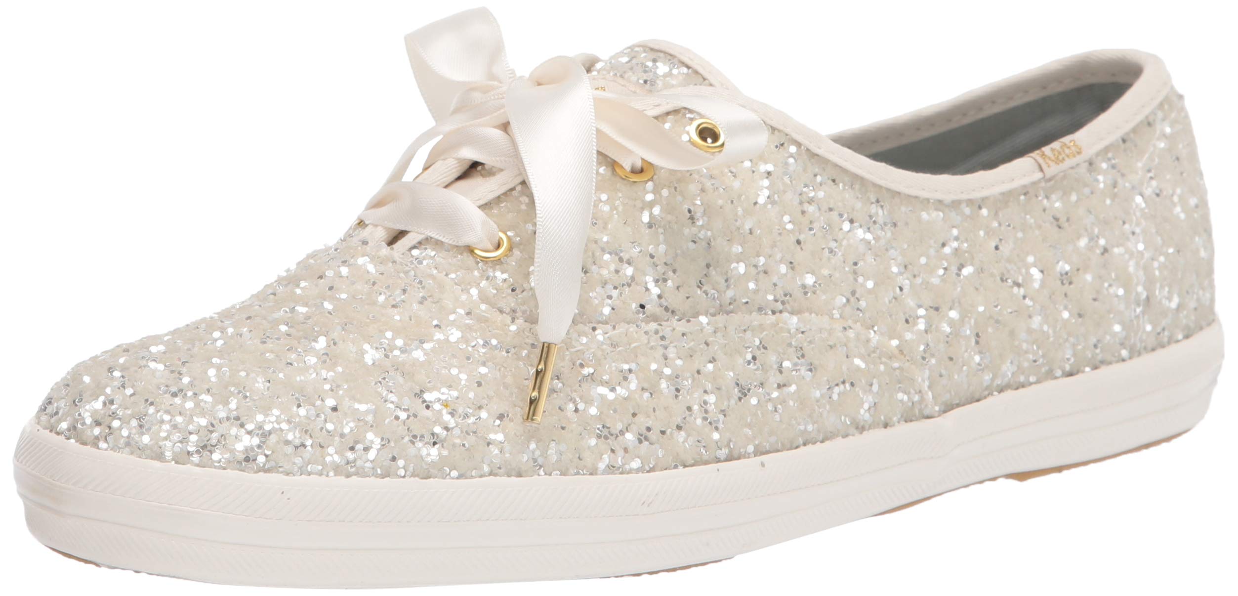 Keds Women's Champion Kate Spade Glitter Sneakers - Fashionable Sparkly Casual Shoes for Women | Perfect for Everyday Wear, Office, and Date Nights