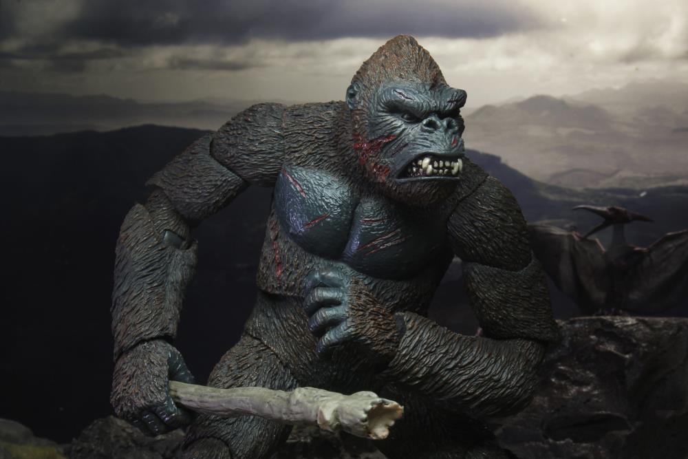 NECA King Kong (Skull Island) Action Figure - Collectible Movie Toy for Fans & Gift Idea - Perfect for Display, Cosplay, and Kong Themed Decor