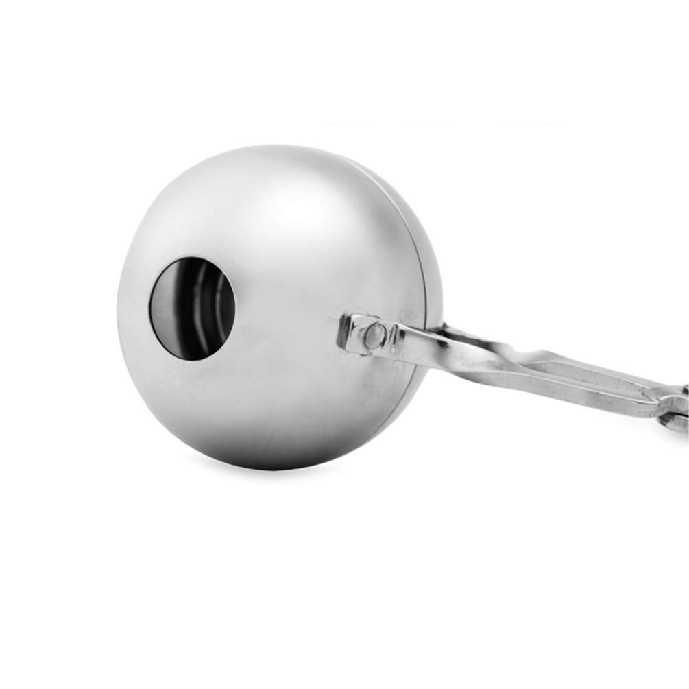 Stainless Steel Ice Cream Rice Baller & Meatball Scoop - Nonstick Cake & Fruit Scooper, Mango Cutter, Mini Food Tongs for Baking, Cooking, and Ice Cream Making | Perfect for Home Kitchen, Party Serving, and Dessert Preparation