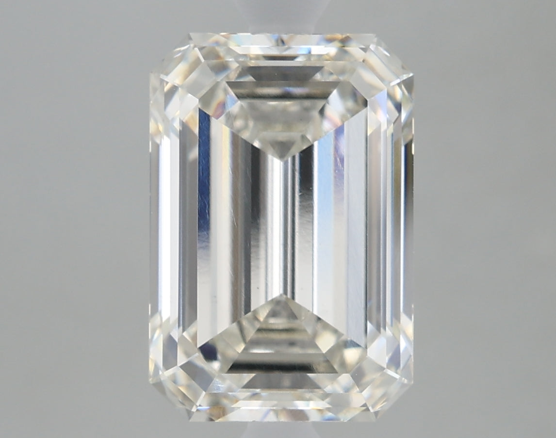 3.13 Carat Emerald Cut Lab Grown Diamond - Eco-Friendly & Affordable Luxury for Engagement Rings & Fine Jewelry