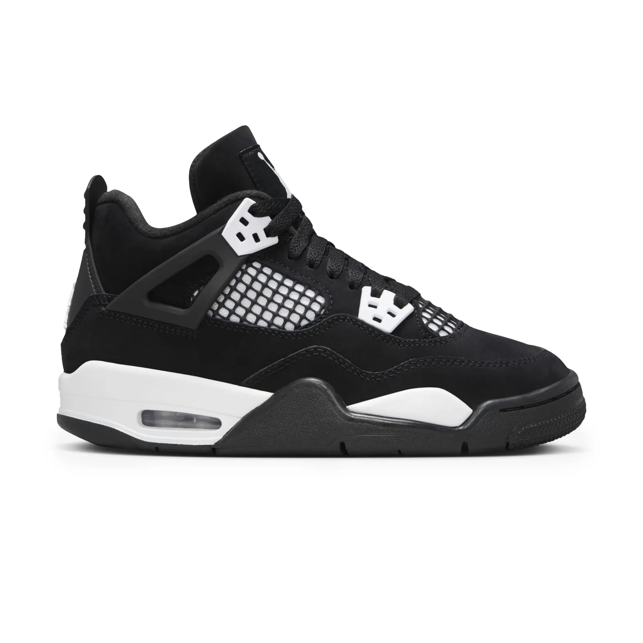 Air Jordan 4 Retro White Thunder (GS) - Kids' Basketball Shoes for Boys & Girls | Perfect for School, Sports & Streetwear Fashion